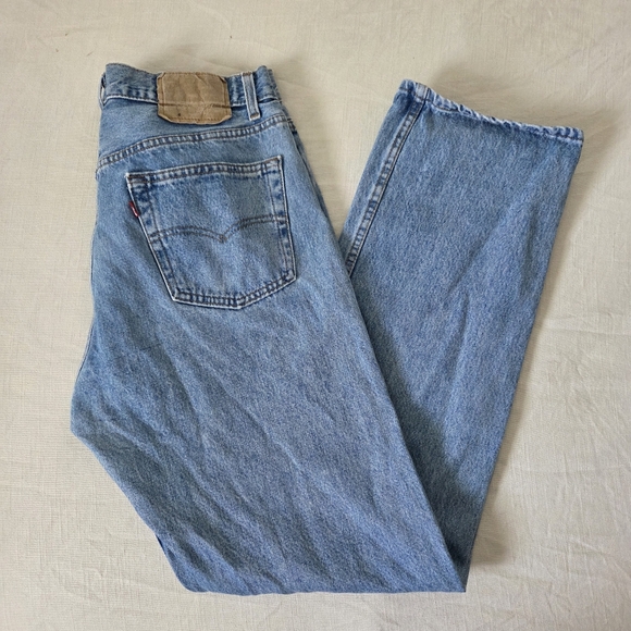 Levi's Other - Vintage Levis Classic Blue Denim Jeans 36 Inch Waist 32 Inch Inseam